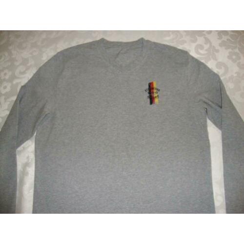 Grijze Strenesse Gabriele Strehle sport longsleeve v hals