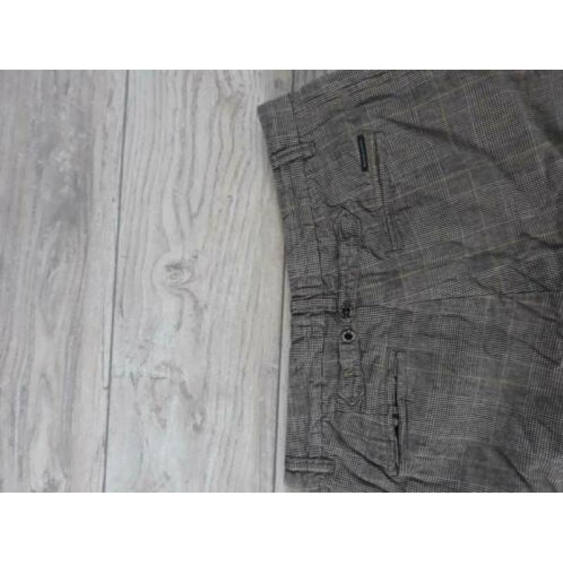 Geruite Maison Scotch broek maat 28/32 Dames maat 38
