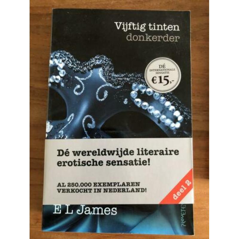E L James de serie 50 tinten deel 1,2 en 3!