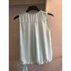 Voiles blouses , kleur mint maat 42