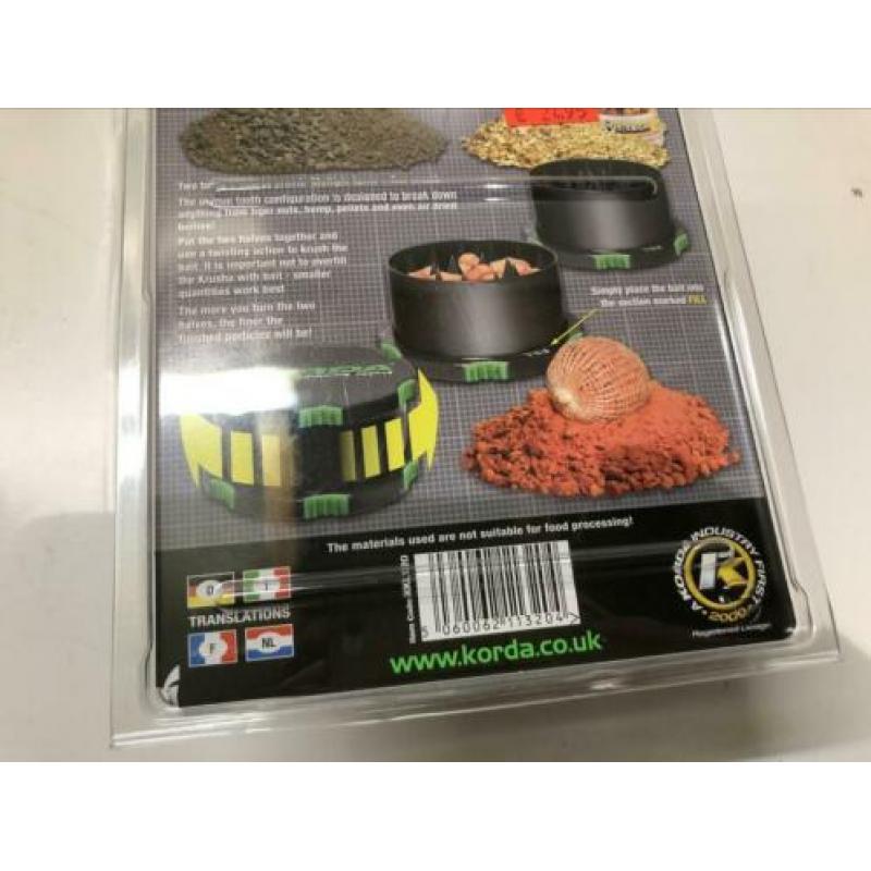 Nieuw Korda krusha small + large
