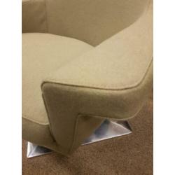 Nieuw Molinari Giulietta Draaifauteuil Groen wolstof Stoel