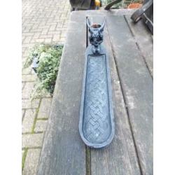 gothic kaars houder 25 cm