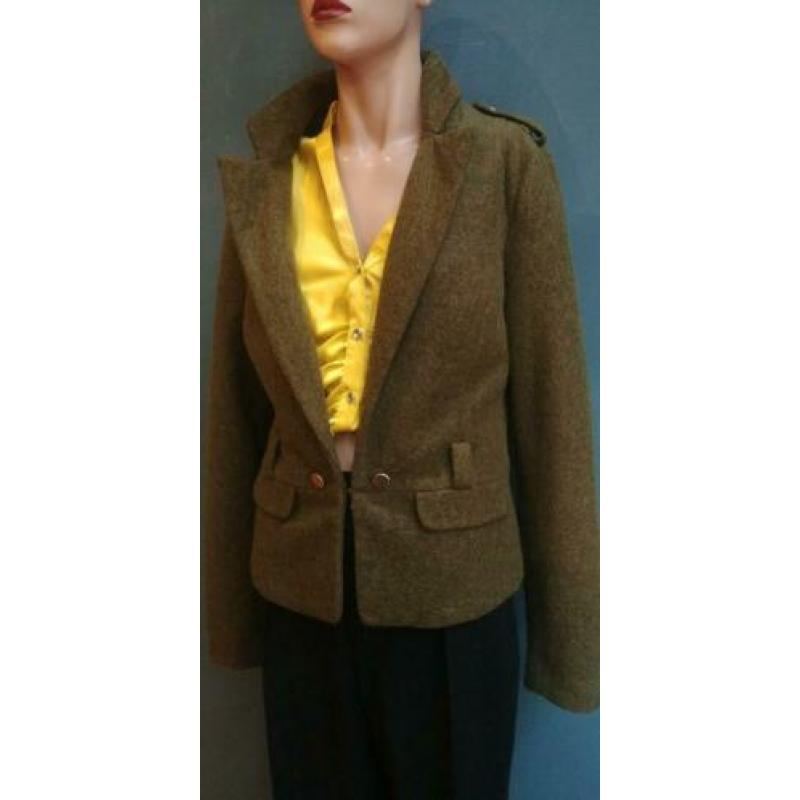 Vintage jasje (90s) van wolmix ( MT 40/42)