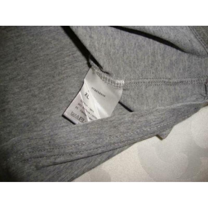 Grijze Strenesse Gabriele Strehle sport longsleeve v hals