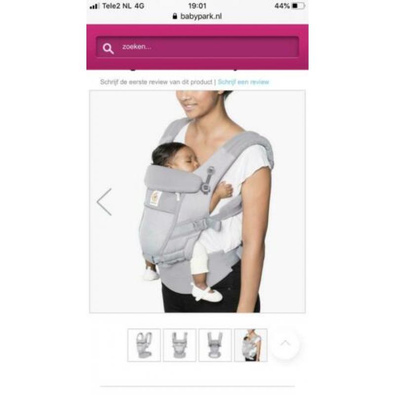 Ergobaby Adapt Cool Air Mesh Draagzak