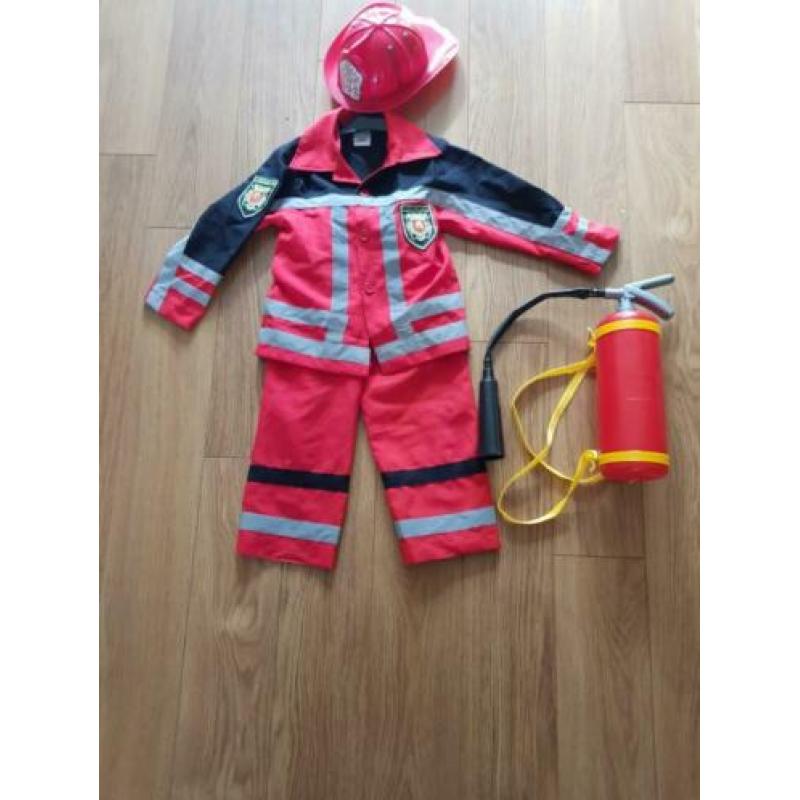 Brandweerman pak maat 116 en 140