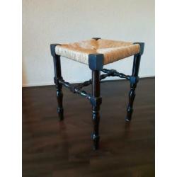 Kruk hout met sisal