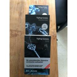 E L James de serie 50 tinten deel 1,2 en 3!