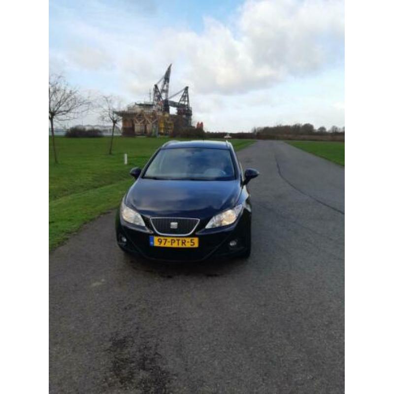 Seat Ibiza 1.2TDI 55KW Ecomotive ST 2011 Zwart