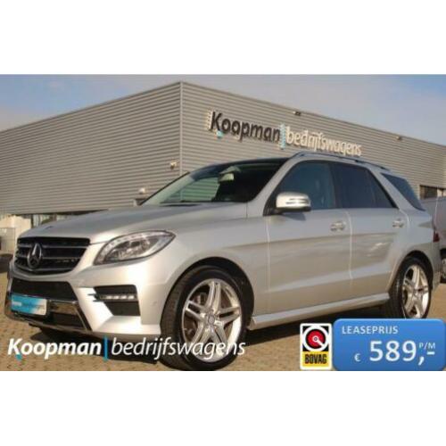 Mercedes-Benz ML350 BlueTEC 260pk | Grijs kenteken | Schuifd