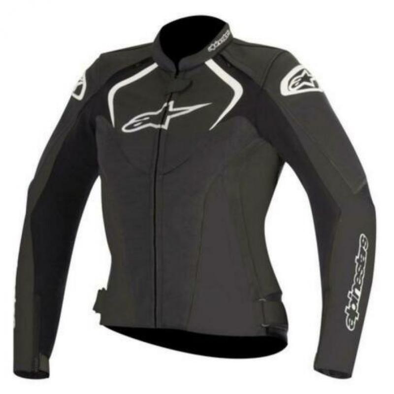 Stella jaws dames leren motorjas 42 NIEUW zwart