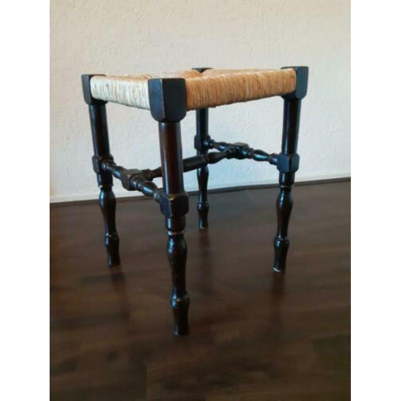 Kruk hout met sisal