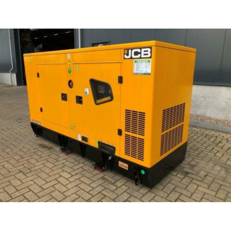 JCB G91QS Stage 3A 91 kVA Supersilent generatorset New !
