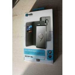 Samsung Galaxy S9+ Hoesje - 2 in 1 Wallet Case zwart