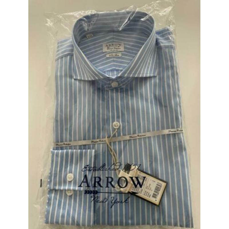 4 x Arrow Dresshirts Maat 40 Regularfit! (gratis verzenden)