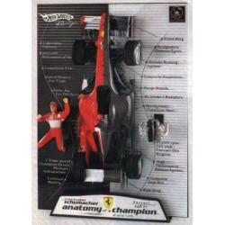 Ferrari 248 F1 Anatomy of a Champion 1:18 Hotwheels NIEUW !