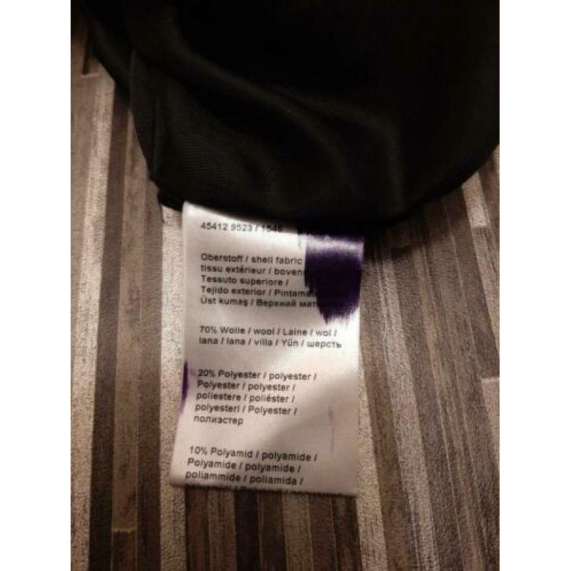 Wollen winterjas maat 42