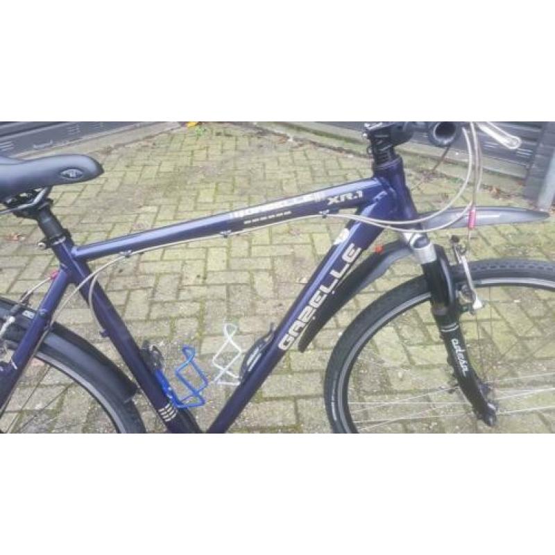 Gazelle herenfiets 28 inch met 3x8 versnellingen