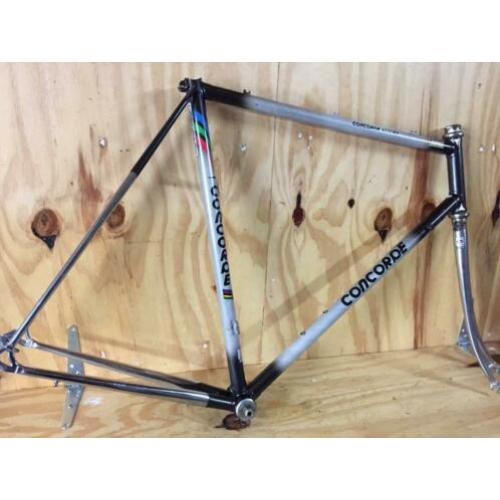 Stalen Concorde Astore racefiets frame cromor Columbus 58