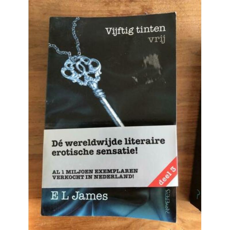 E L James de serie 50 tinten deel 1,2 en 3!