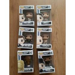Funko Pop James Bond 6 stuks
