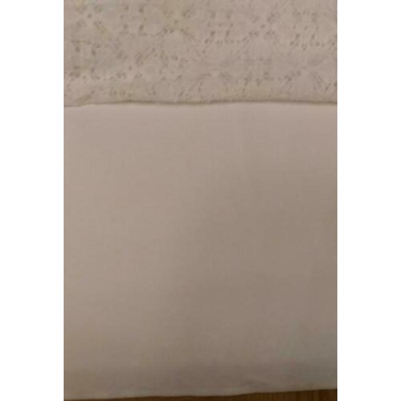 ZO GOED ALS NIEUW lange witte top Yoek 48/50 KASTOPRUIMING