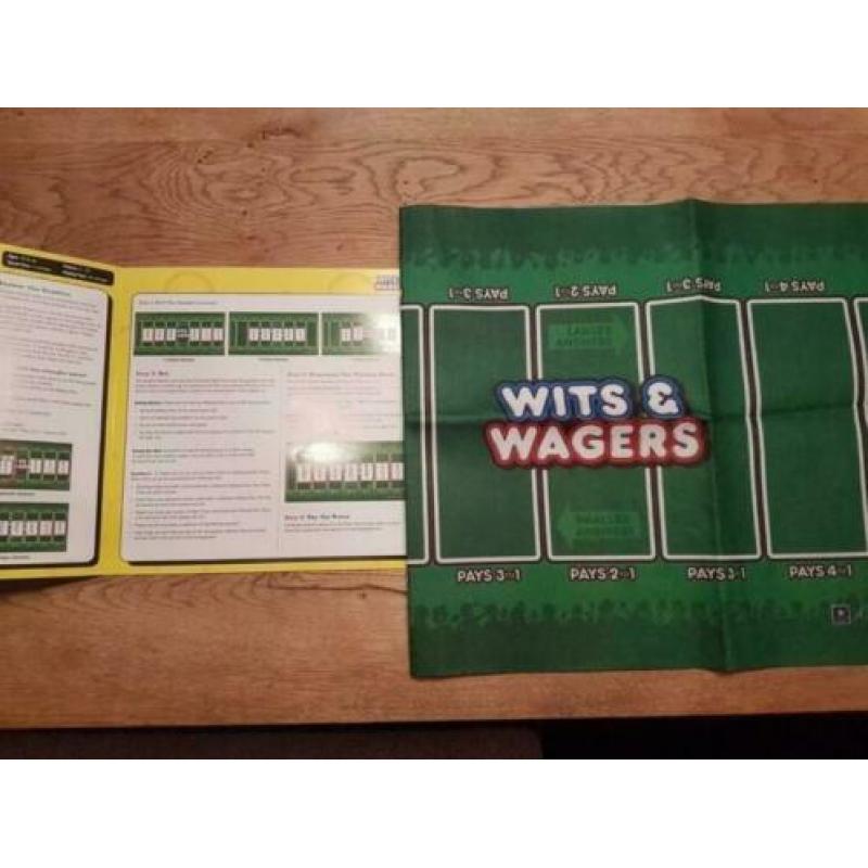 Wits & Wagers NIEUW Party Game (Spel van het jaar)