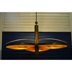 Kolossale ART-DECO schaallamp (130 cm diameter !)