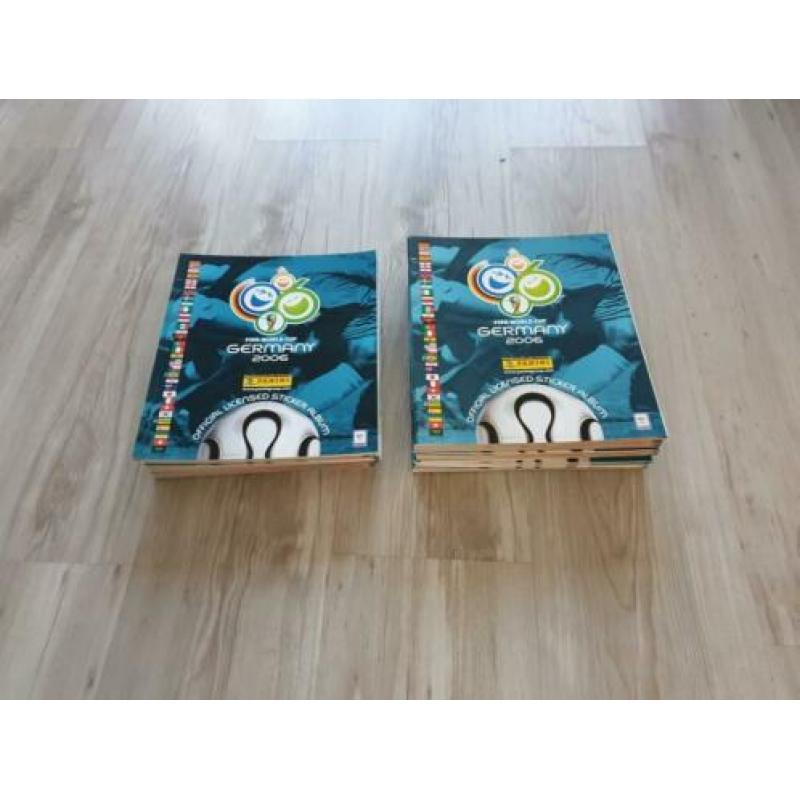 Panini lege albums wk 2006, sets , stickers , zakjes ...