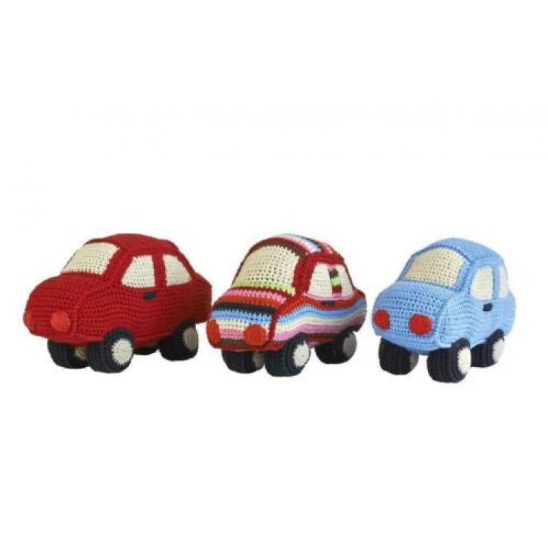 Anne Claire Petit knuffel auto met belletje > SALE!