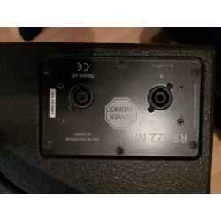 HK audio RS122m(a) actief/passief monitor of speaker set