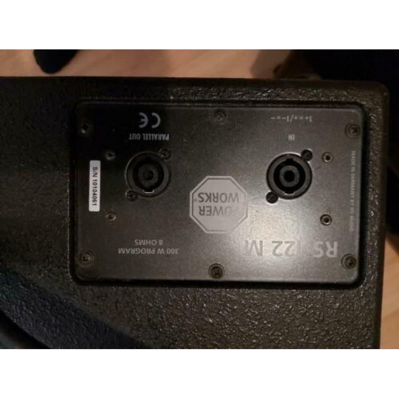 HK audio RS122m(a) actief/passief monitor of speaker set