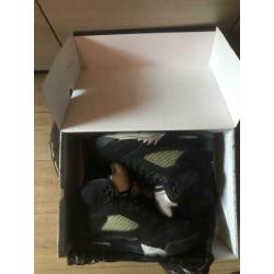 Nike Air Jordan 5 Retro OG Black/Metallic Silver mt 42.