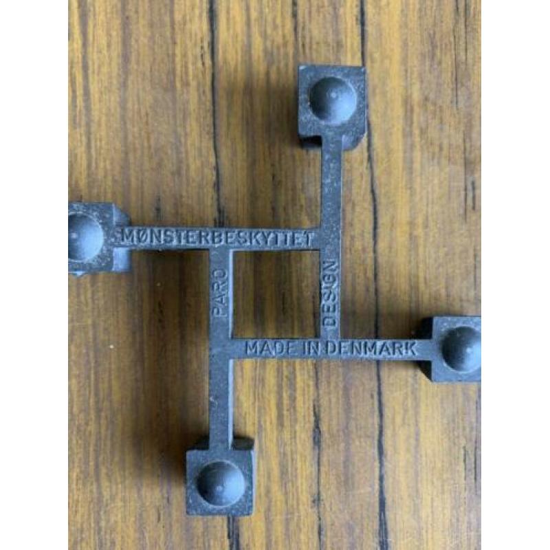 Vintage kandelaar Made in Denmark Paro design jaren 60