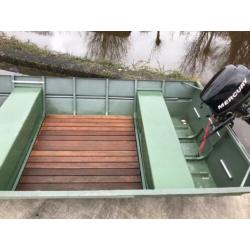 Aluminium jon boot Mercury 6 pk 4 takt