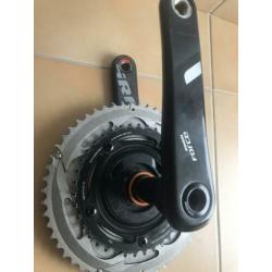 Crank met powermeter spider