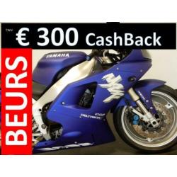 YAMAHA YZF R1 (bj 1998) YZFR1 Mat Blauw UNIEK Zie foto's