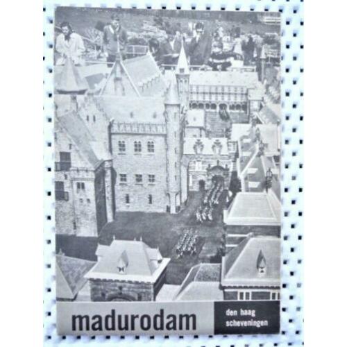 Madurodam plattegrond van 1967 , in uitstekende staat de ver