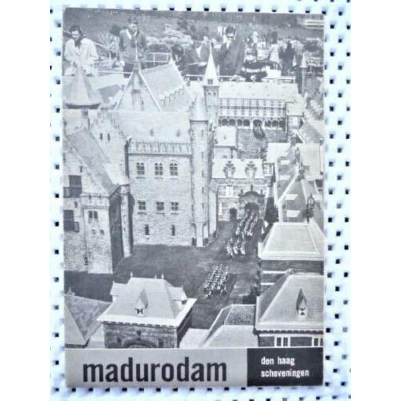Madurodam plattegrond van 1967 , in uitstekende staat de ver