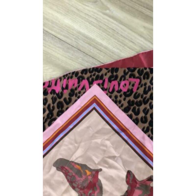 Louis Vuitton zijde sjaal als nieuw
