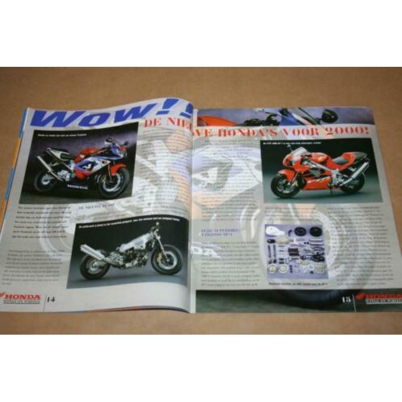 Magazine - Honda Wings on Weels - Jaargang 1 Nr. 1 - 1999