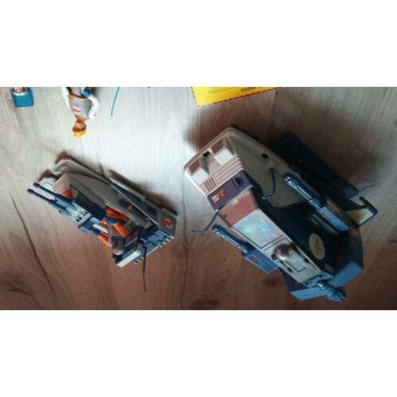 Action Force Space by Palitoy 1982, diverse items oa moc's.