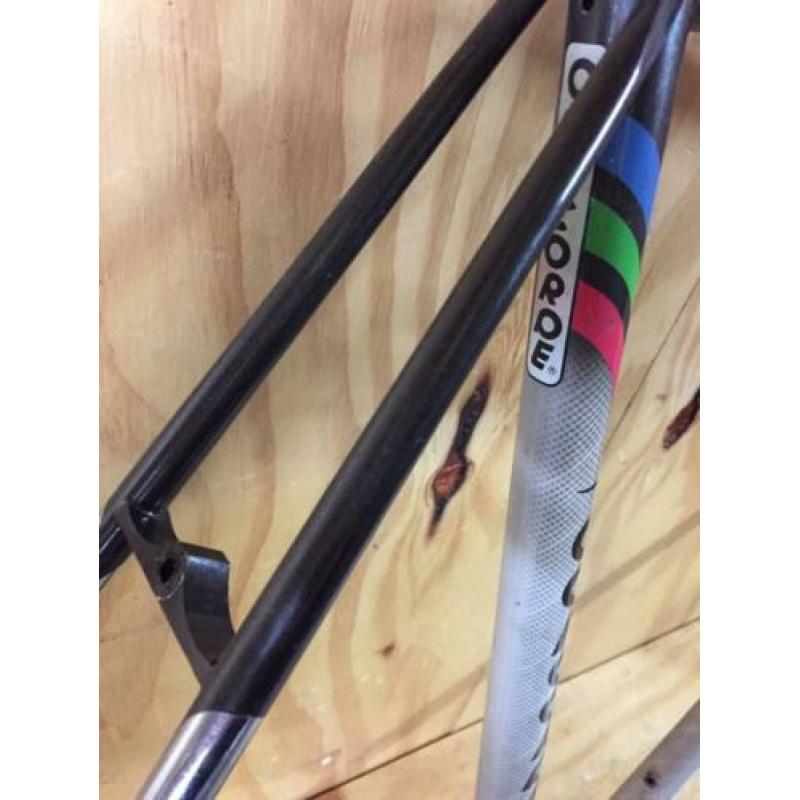 Stalen Concorde Astore racefiets frame cromor Columbus 58
