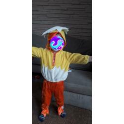 Carnavalspak kuikentje maat 86 voor baby/peuter