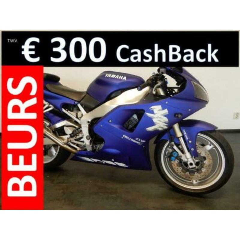 YAMAHA YZF R1 (bj 1998) YZFR1 Mat Blauw UNIEK Zie foto's