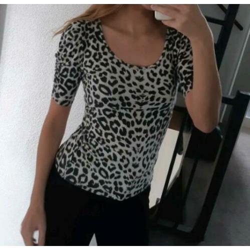Shirt Panterprint Maat XS