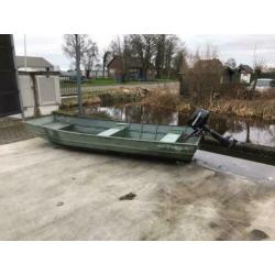 Aluminium jon boot Mercury 6 pk 4 takt