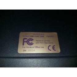 Flight Sim Yoke USB FSYU93