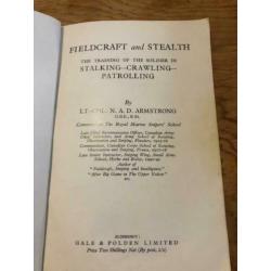 Fieldcraft and Stealth zeldzaam handboek uit 1944